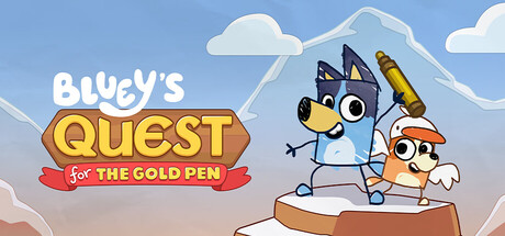 布鲁伊的寻找金色画笔之旅 /Bluey’s Quest For The Gold Pen-闲鱼岛-免费游戏下载