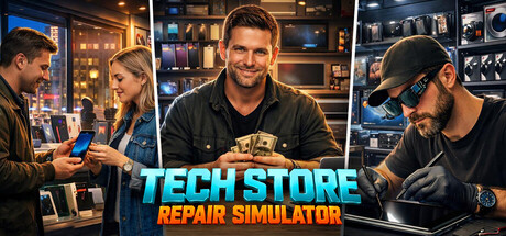 数码店维修模拟器/Tech Store and Repair Simulator-闲鱼岛-免费游戏下载
