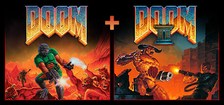 毁灭战士 1+2/DOOM + DOOM II-闲鱼岛-免费游戏下载